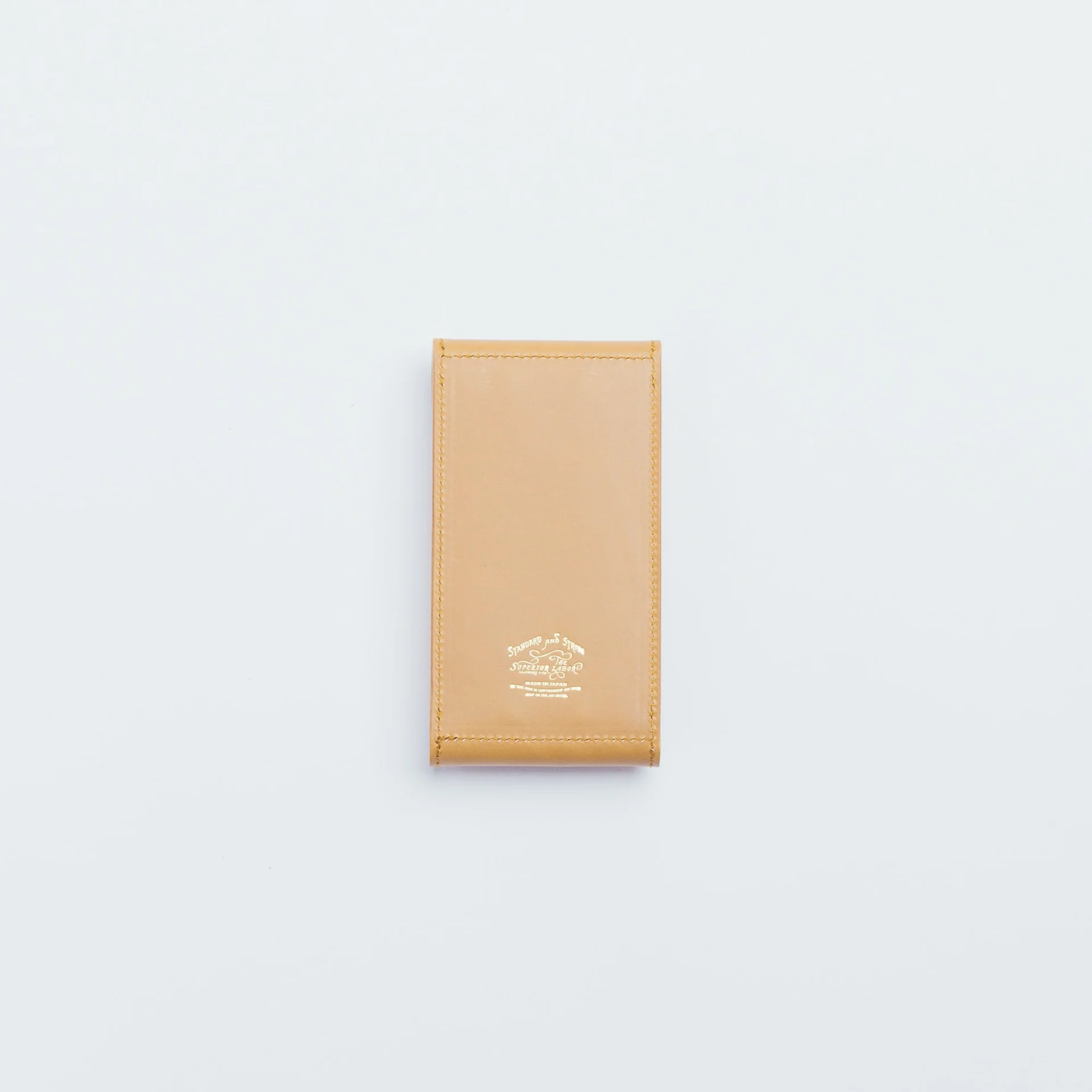 The Superior Labor Ingrassato Fountain Pen Case (three pens) Tan