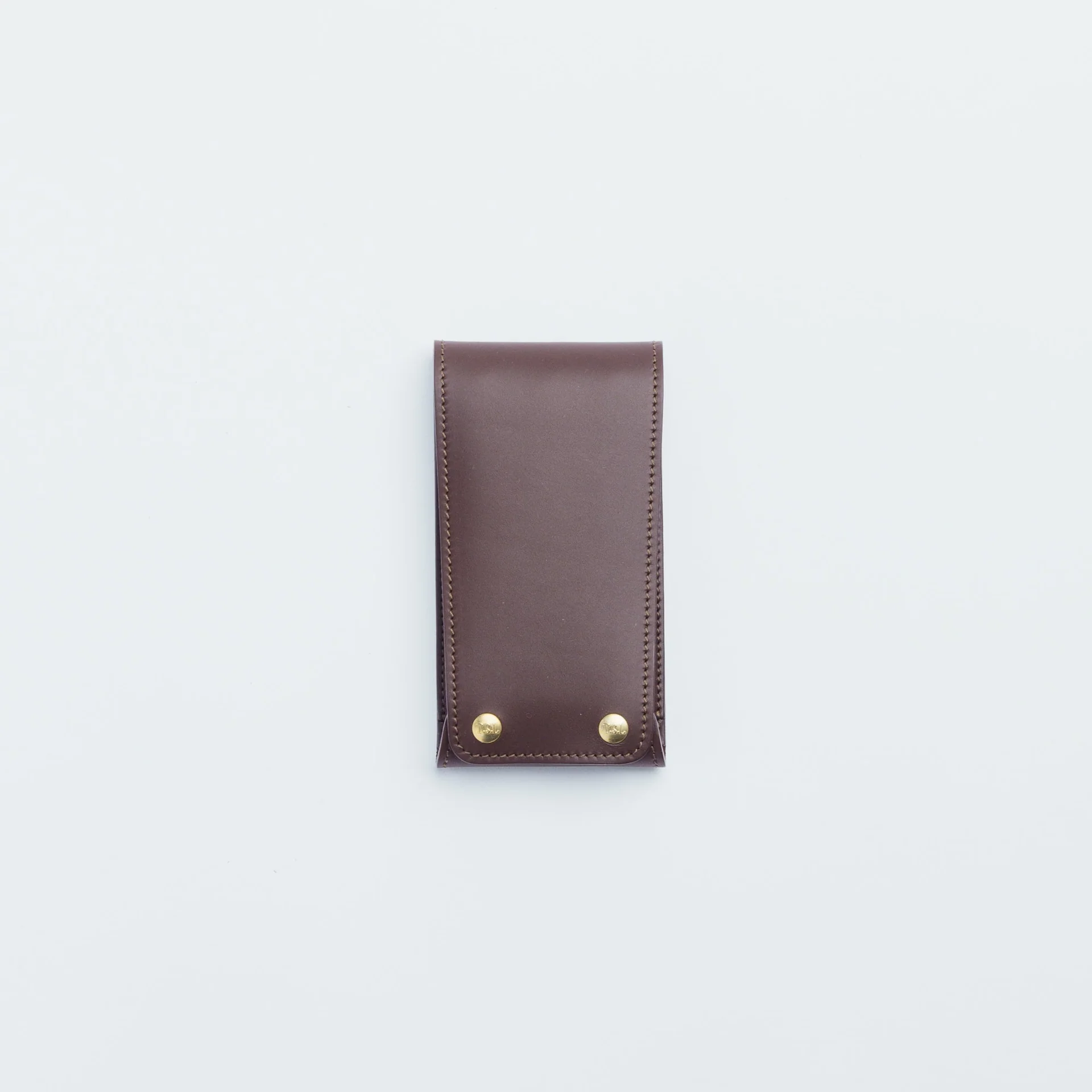The Superior Labor Ingrassato Fountain Pen Case (three pens) Brown
