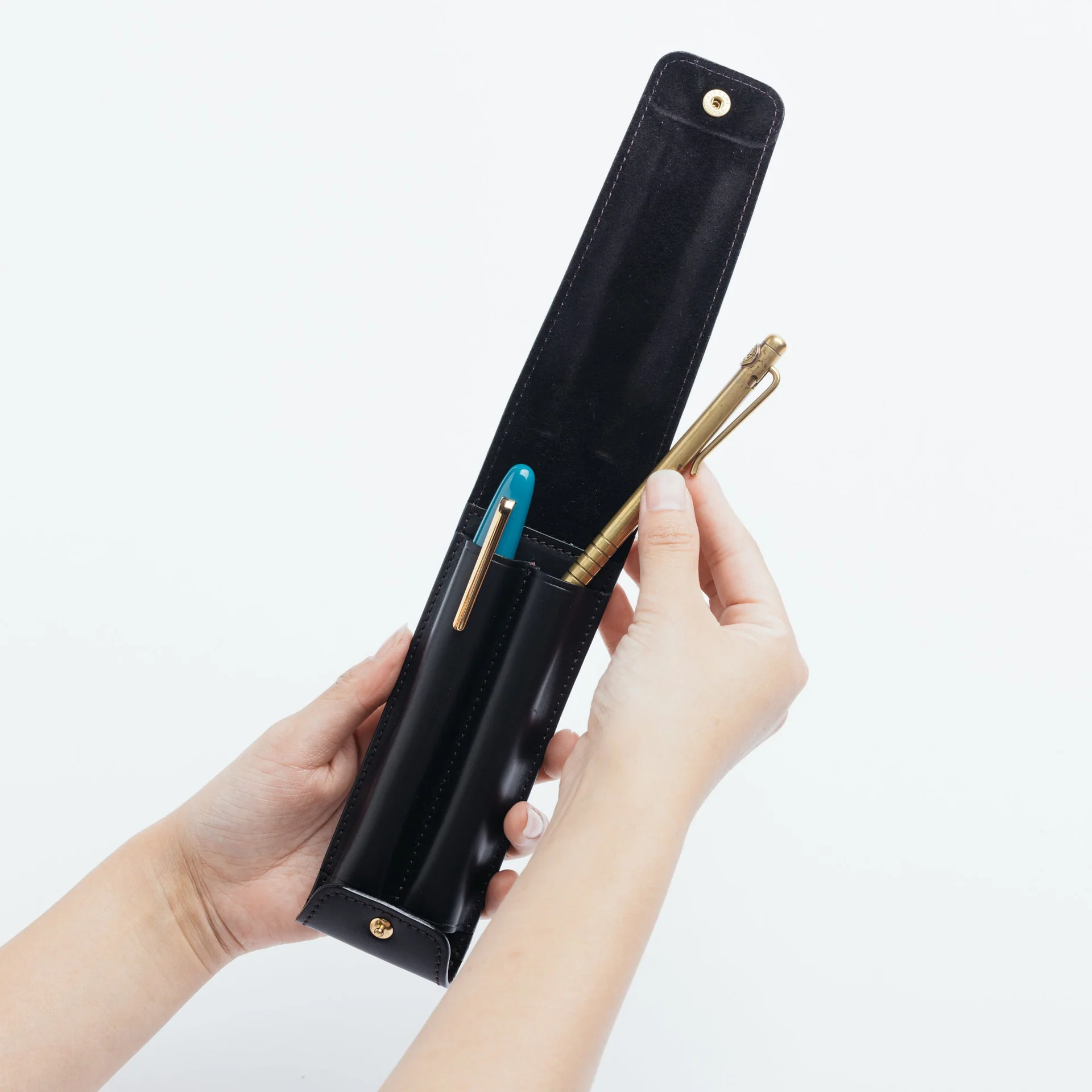 The Superior Labor Ingrassato Fountain Pen Case (two pens)