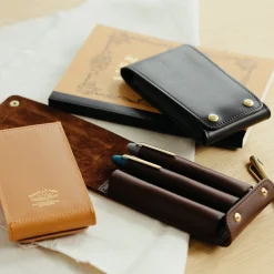 The Superior Labor Ingrassato Fountain Pen Case (three pens)