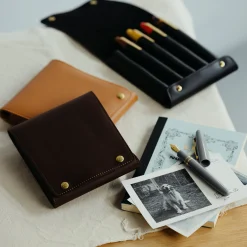 The Superior Labor Ingrassato Fountain Pen Case (five pens)