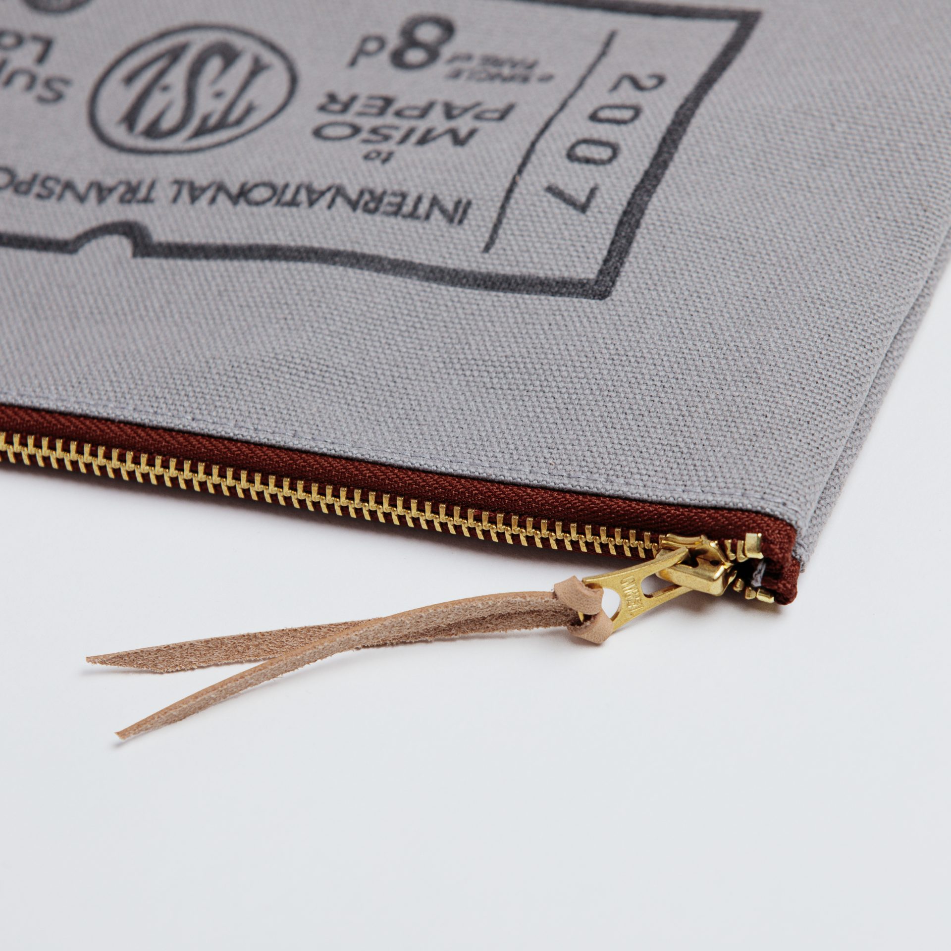 Miso Paper x TSL Limited Edition Canvas Pouch - Ticket