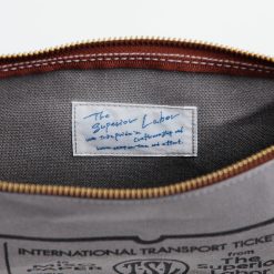 Miso Paper x TSL Limited Edition Canvas Pouch - Ticket inner details