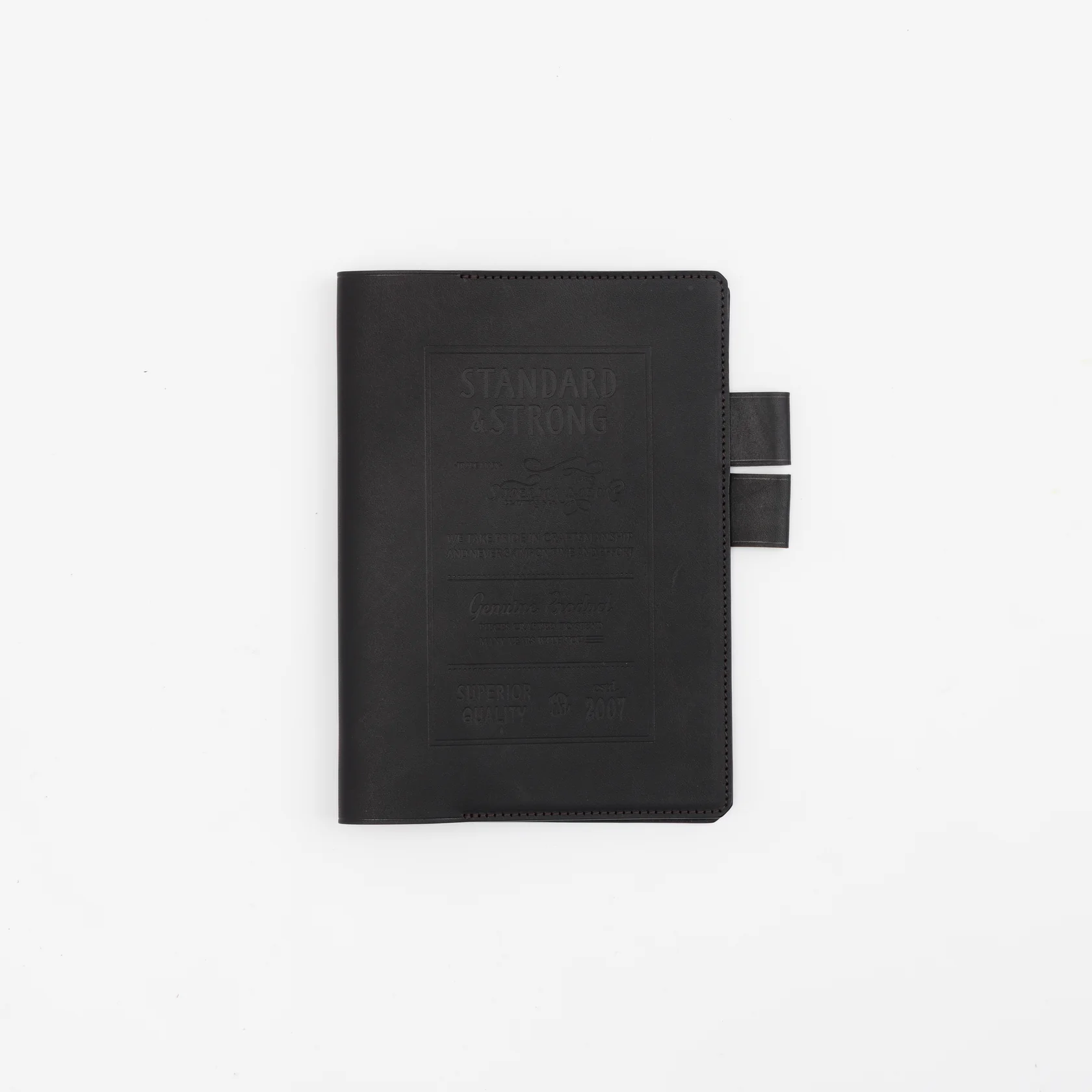 The Superior Labor A5 Notebook Cover - Stamped Note Keeper