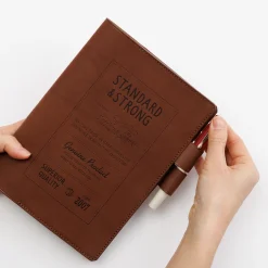 The Superior Labor A5 Notebook Cover - Stamped Note Keeper