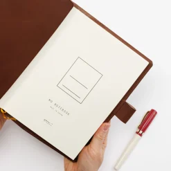 The Superior Labor A5 Notebook Cover - Stamped Note Keeper