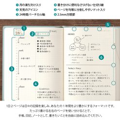 Midori Hibino 2027 Diary 2 pages/day - Image 14