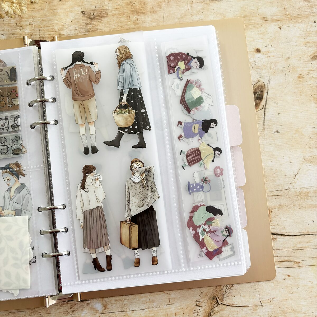 Miso Paper A5 Ring Binder Inserts - 30/70 Vertical Pockets (10 pcs)