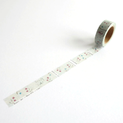 Yohaku Washi tape 068 - Flower Garden
