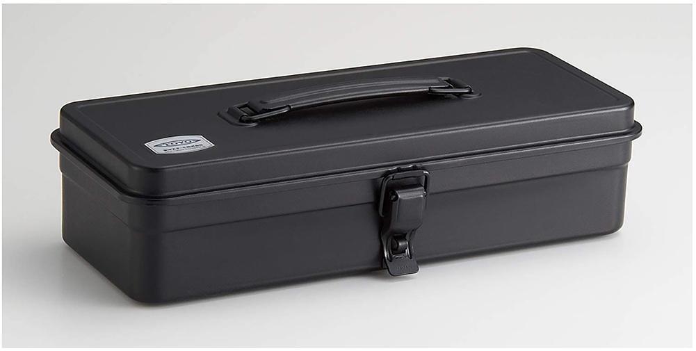 Toyo Steel Trunk Shape Toolbox T-320 Black