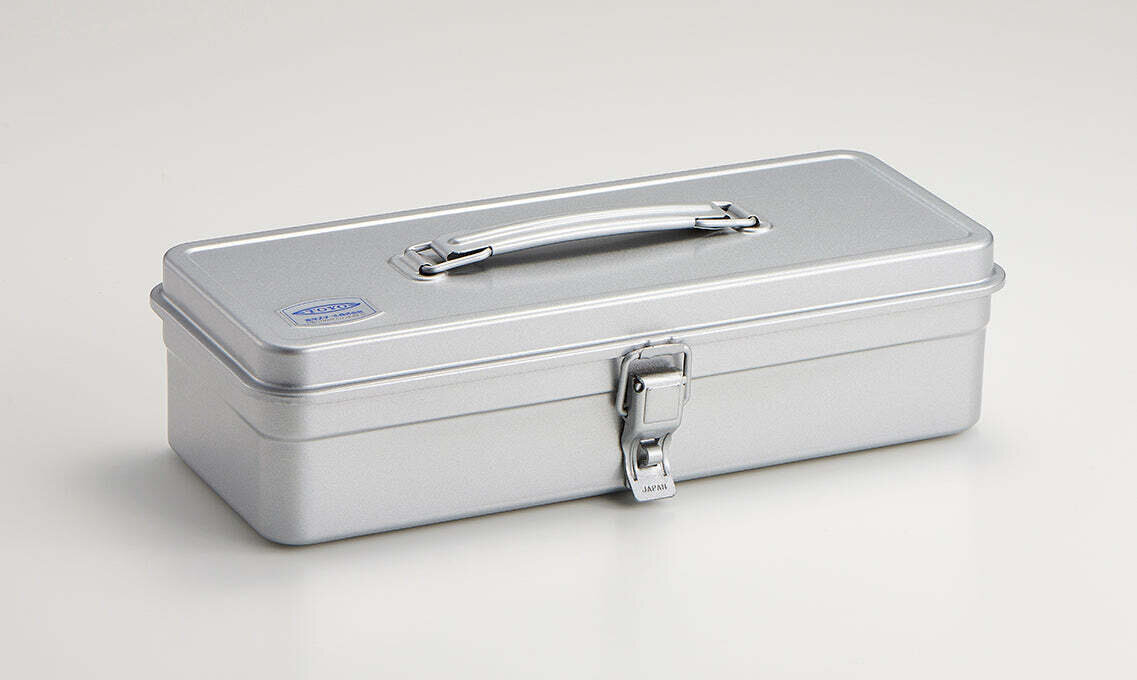 Toyo Steel Trunk Shape Toolbox T-320 Silver