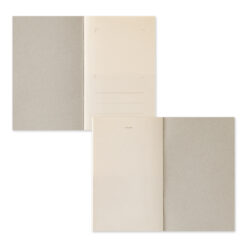 Midori Sticker Book With Pocket - Grey