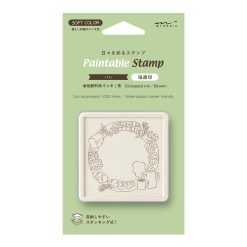 Midori Paintable Stamp Brown Ink - Bread
