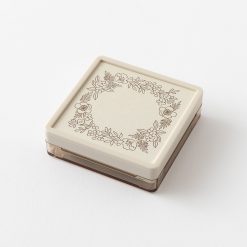 Midori Paintable Stamp Brown Ink - Floral Decoration - Image 4
