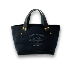 The Superior Labor Engineer Bag Petite - Black with Leather Bottom
