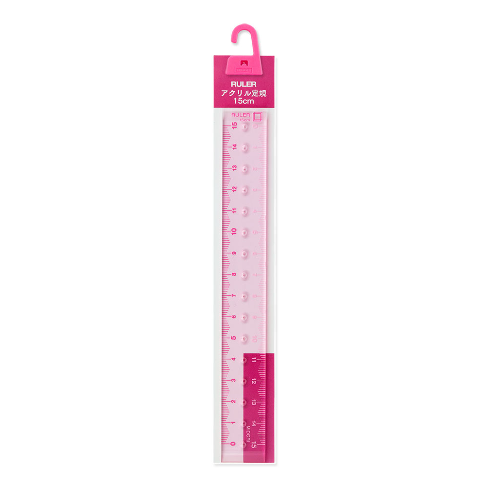Midori Ruler - Pink