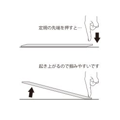 Midori Ruler - Blue