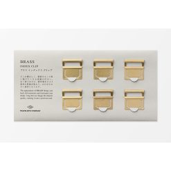 TRAVELER'S Company Brass Index Clips