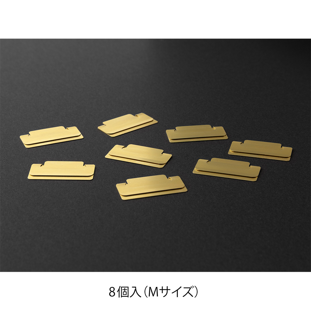Midori Chiratto Medium Index Clips - Gold