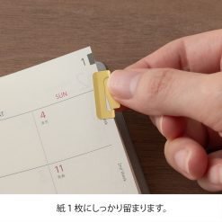 Midori Chiratto Medium Index Clips - Gold