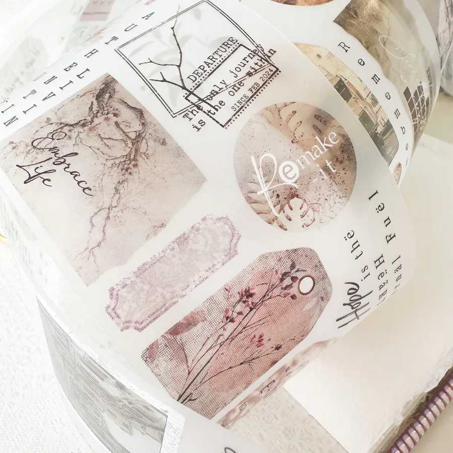 Journal Pages Tape - To Be Continuous (washi and PET)