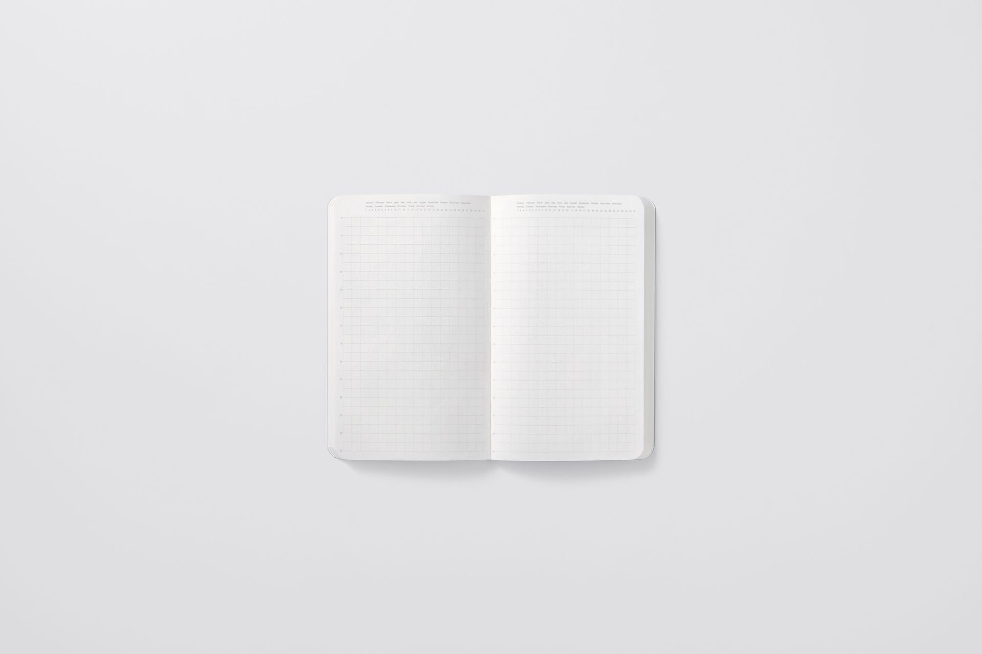 Stalogy 1/2 Year A5 Grid Notebook