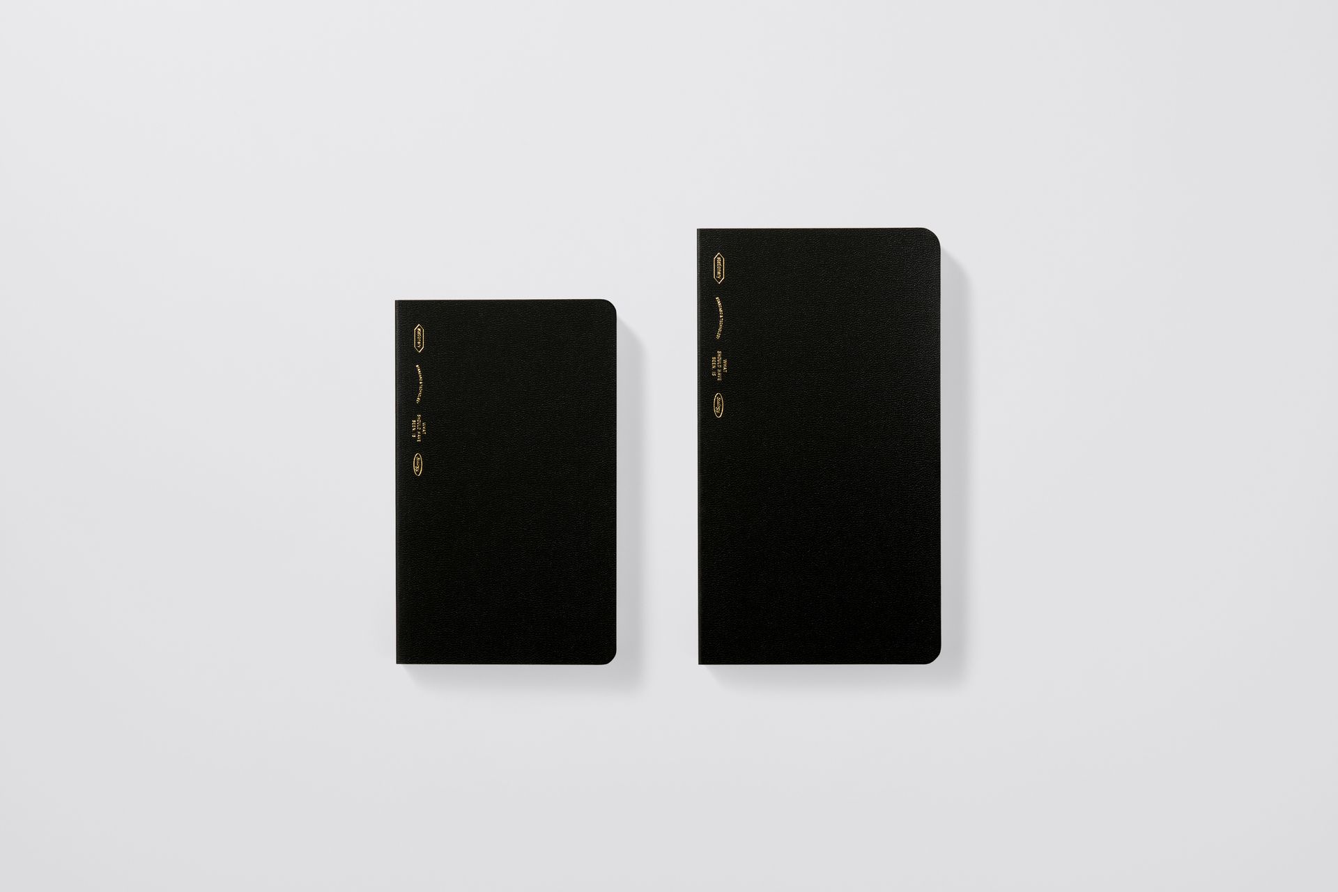 Stalogy 1/2 Year B6 Slim Grid Notebook - Black