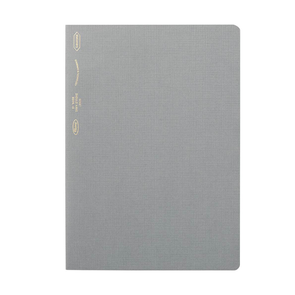 Stalogy 365 Days A5 Grid Notebook - Cloud Grey