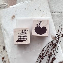 Nove Little Ordinary People Rubber Stamps Candle Couple