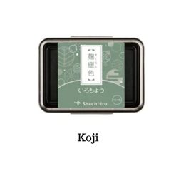 Shachihata Warabe Ink Pad NEW Colours Koji