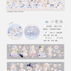 Freckles Tea Vol. 4 Die-Cut Tape - Little Flower Fairy