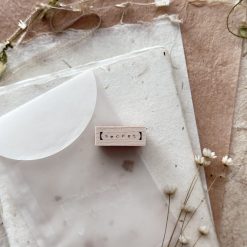 Nove Simple Words Rubber Stamps Secret