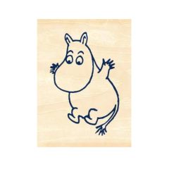 Beverly Rubber Stamp - Moomintroll - Image 3
