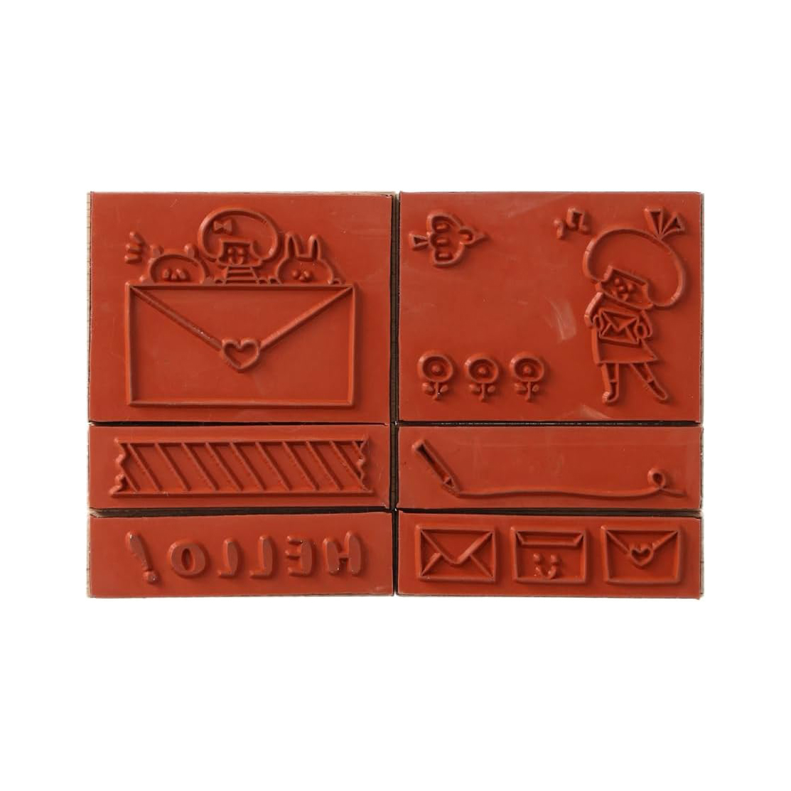 Mizutama x mark's Rubber Stamp Sets