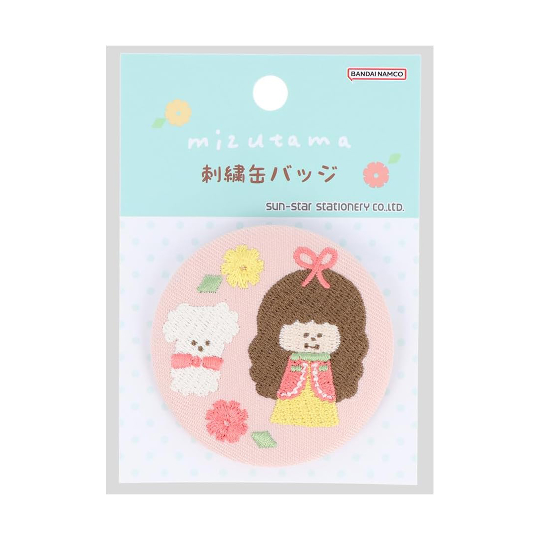 Mizutama Embroidery Badge