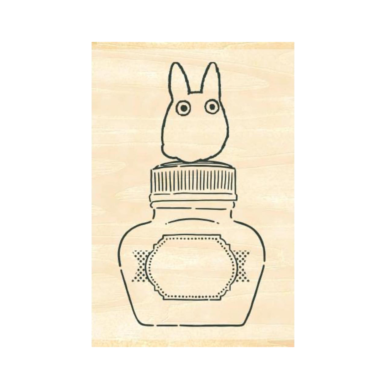 Studio Ghibli My Neighbor Totoro Ink Bottle Stamp