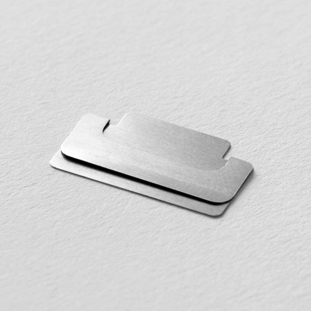 Midori Chiratto Index Clips Silver