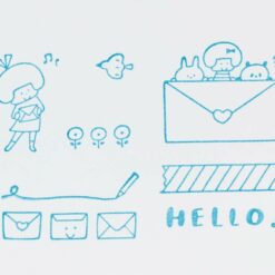 Mizutama x mark's Rubber Stamp Sets