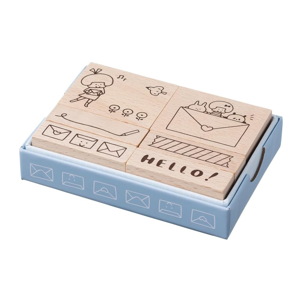 Mizutama x mark's Rubber Stamp Sets