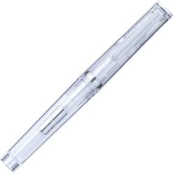 Sailor Tuzu Adjust Glassy Fountain Pen - Crystal White - Image 4