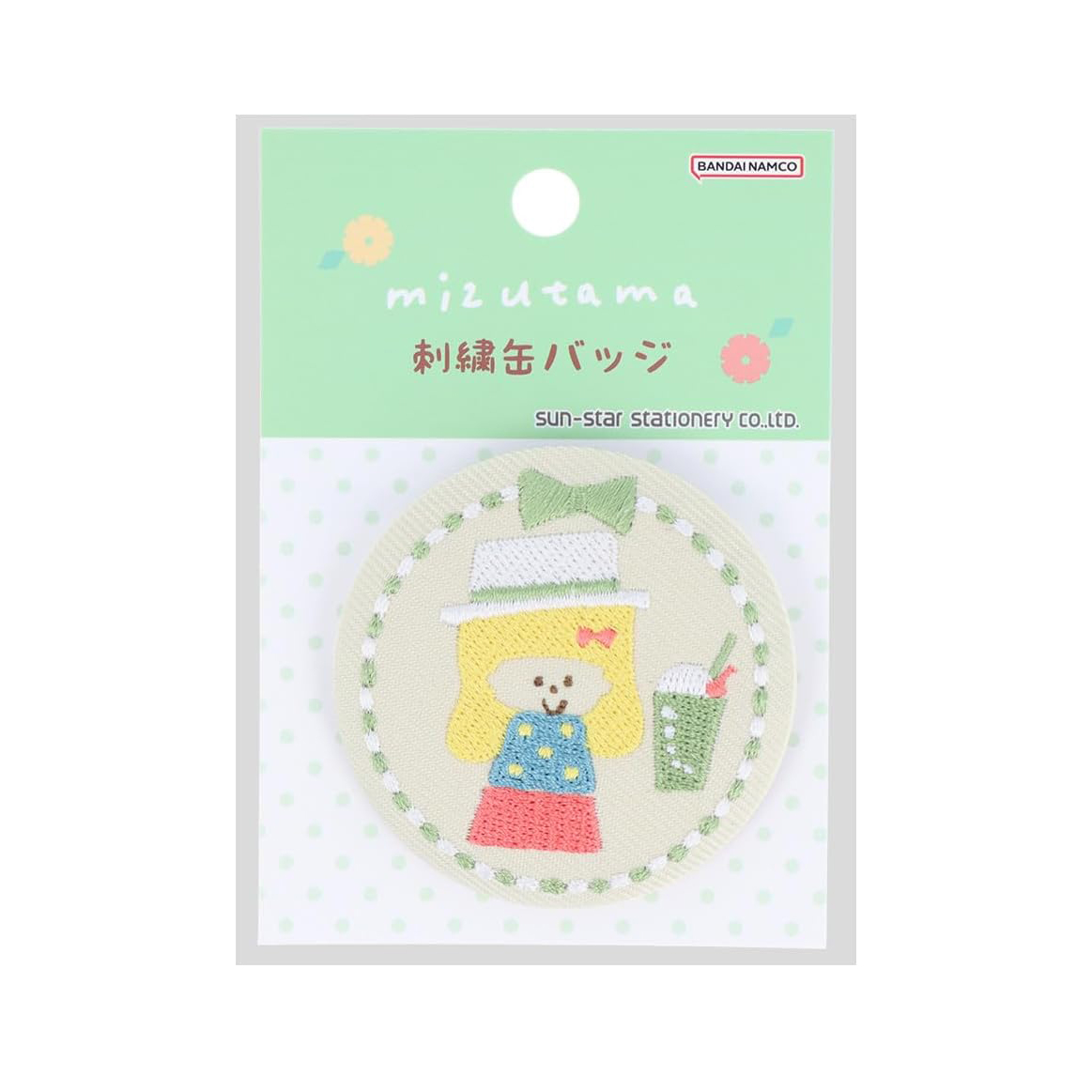 Mizutama Embroidery Badge