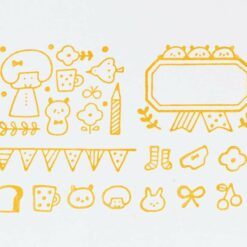 Mizutama x mark's Rubber Stamp Sets