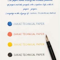 Sakae Iroful Pocket Size Loose Sheets, White 75gsm - Image 2