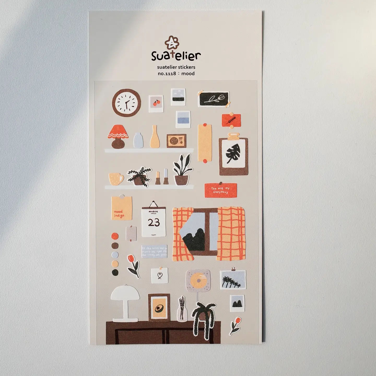 Suatelier Sticker Sheet - Mood 1118