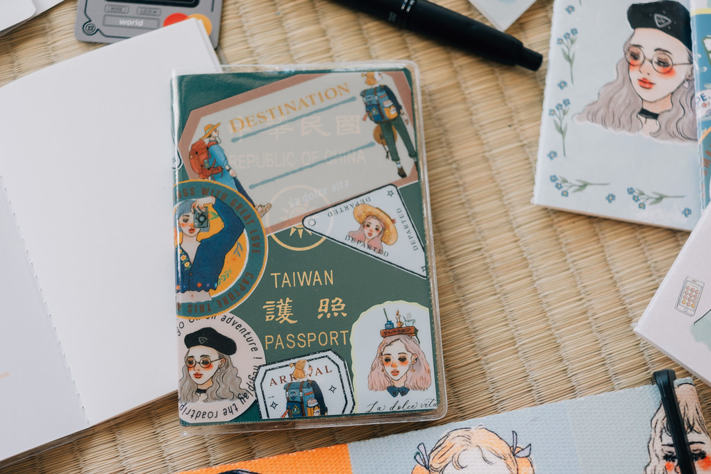 La Dolce Vita Printed Cover for Passport Size Notebook - Travel Agency