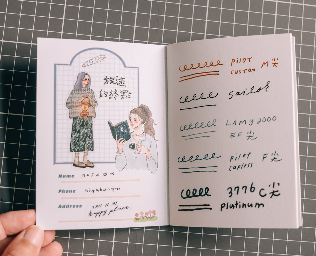 La Dolce Vita Passport Size Notebook - Road Trip