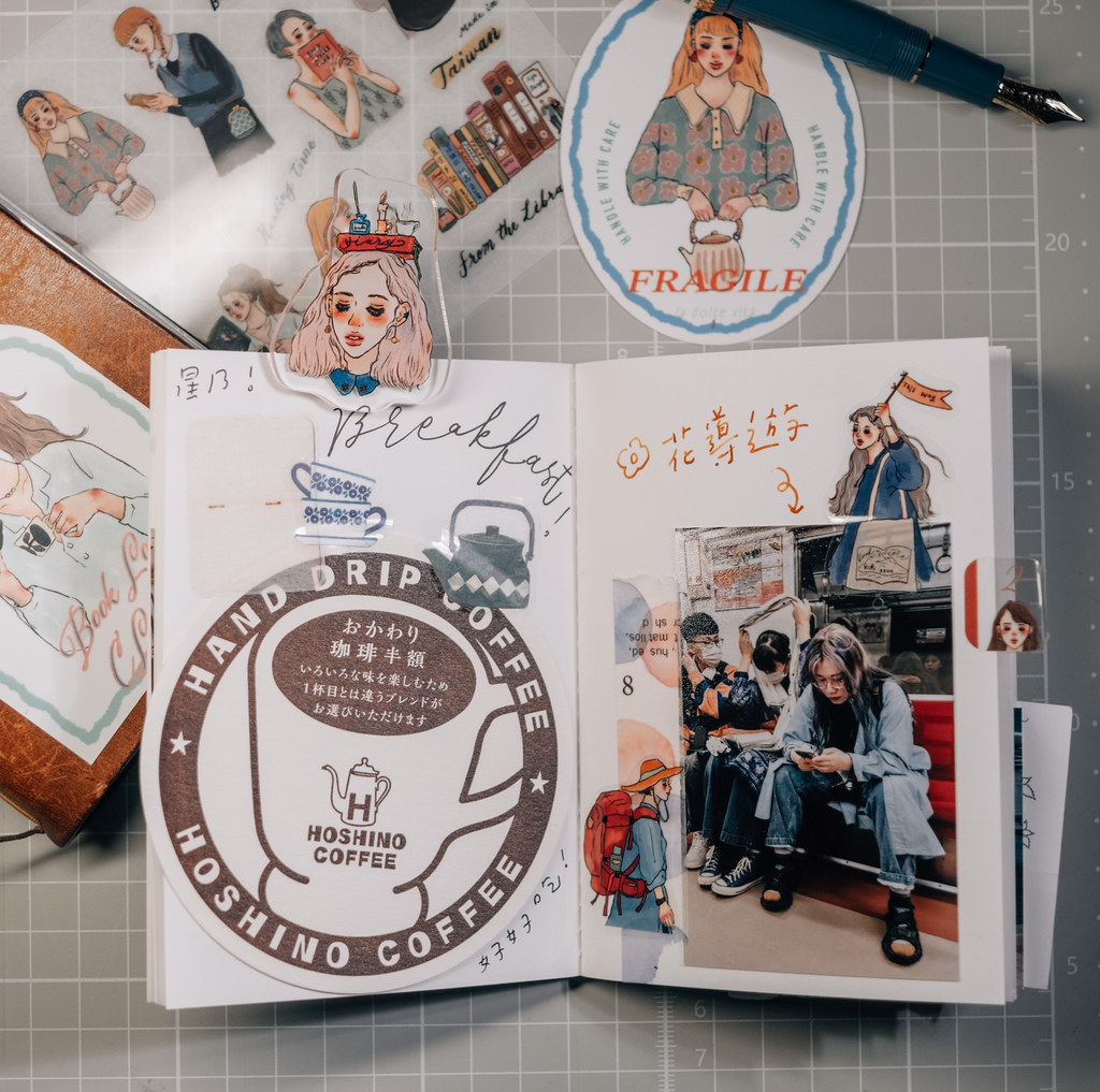 La Dolce Vita Passport Size Notebook - Road Trip