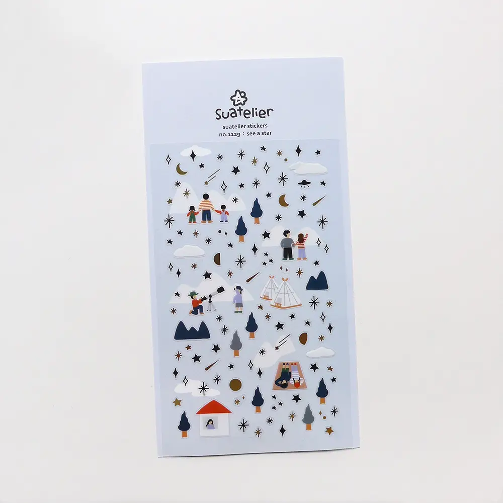 Suatelier Sticker Sheet - See a Star