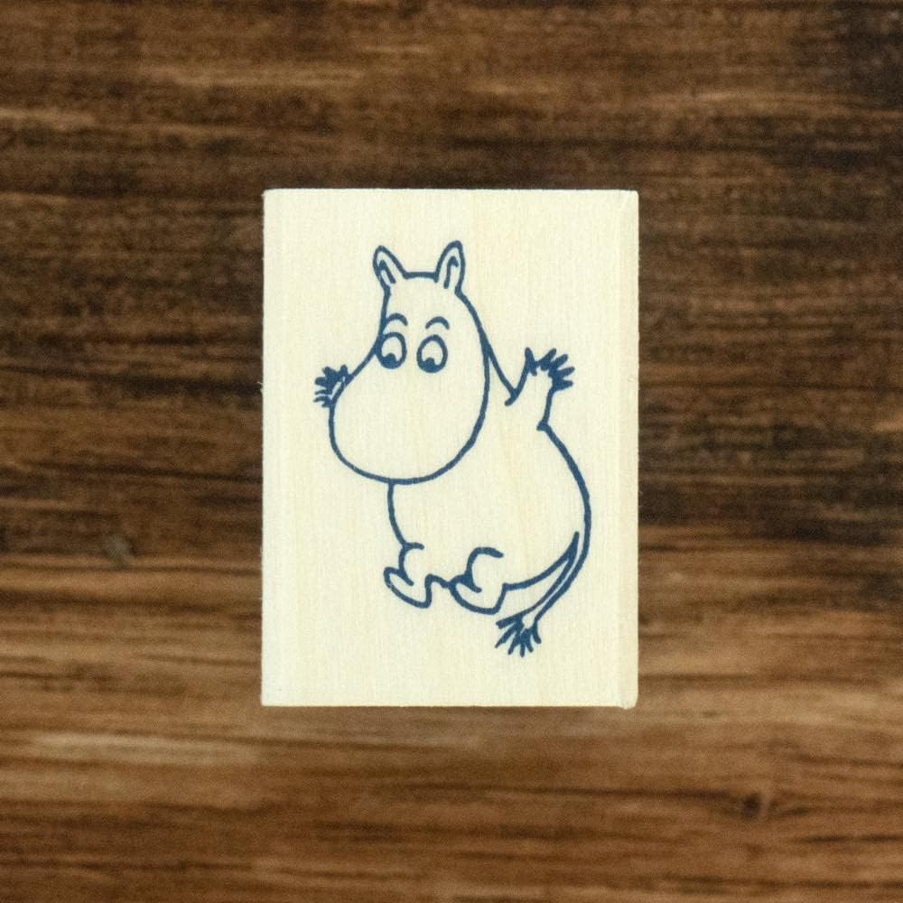 Beverly Rubber Stamp - Moomintroll - Image 2