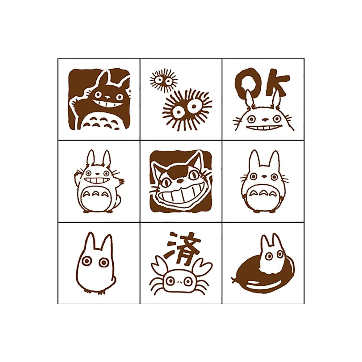 Beverly My Neighbor Totoro Mini Stamps - Set B - Image 3